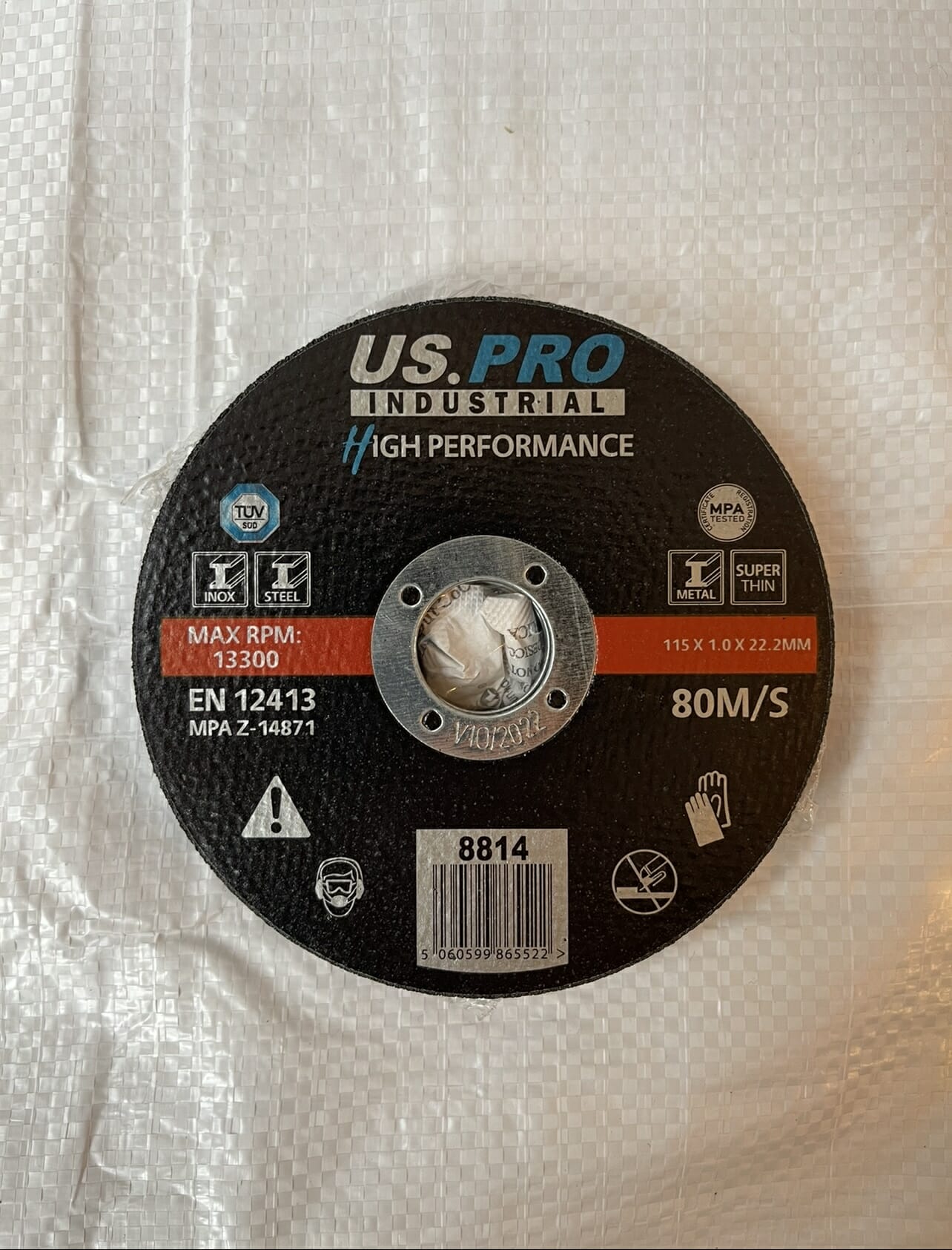 Extra Thin Metal Cutting Discs 50x Pack - Image 2